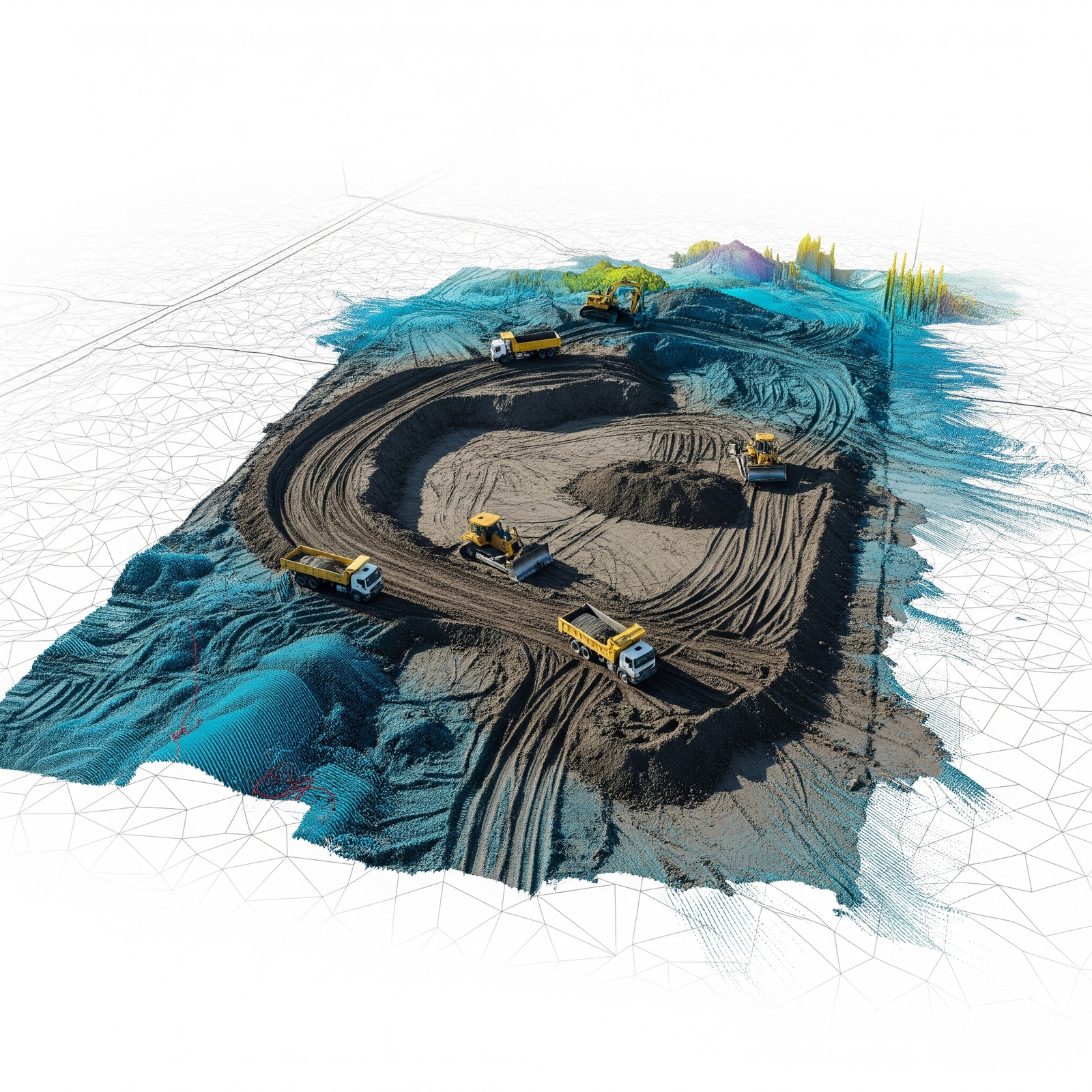 LiDAR para construcción en México: as-built, volumetrías y control de obra