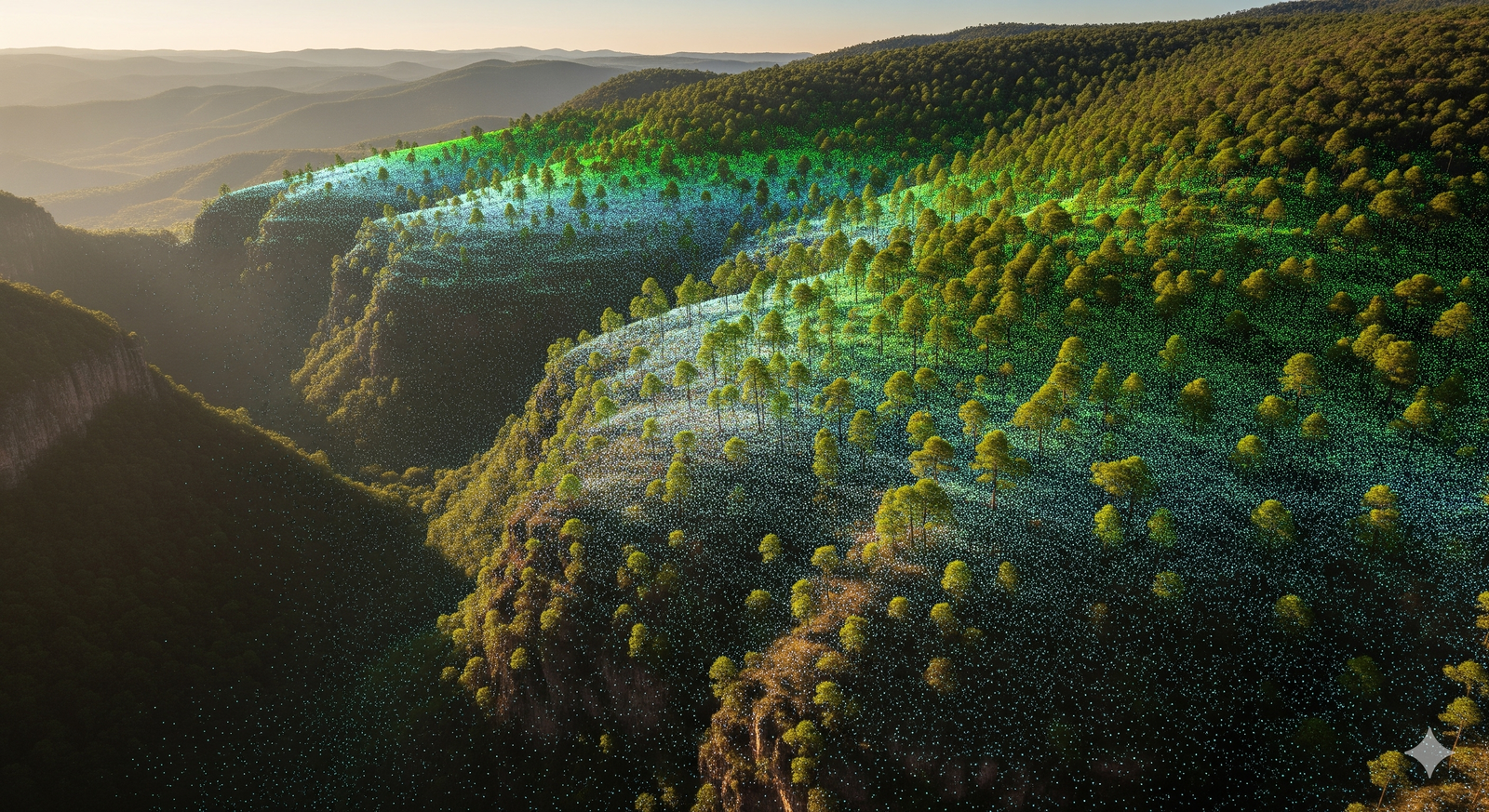 Nube de puntos LiDAR México